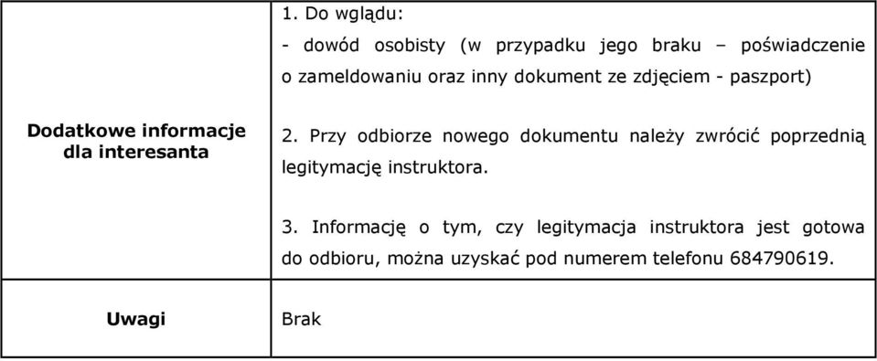 instruktora. 3.