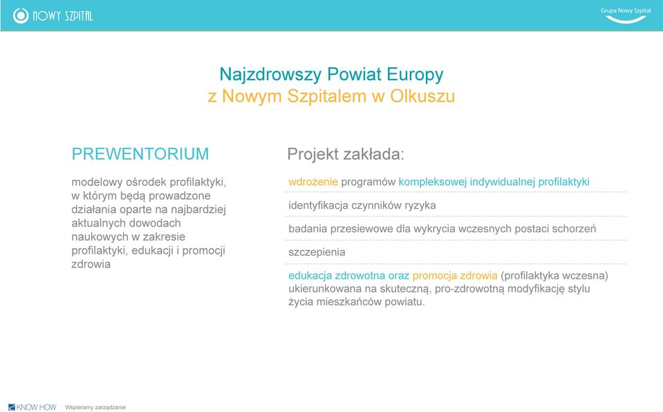 kompleksowej indywidualnej profilaktyki identyfikacja czynników ryzyka badania przesiewowe dla wykrycia wczesnych postaci schorzeń