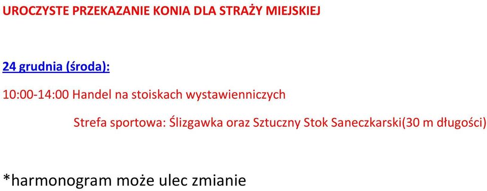 10:00-14:00 Handel na stoiskach