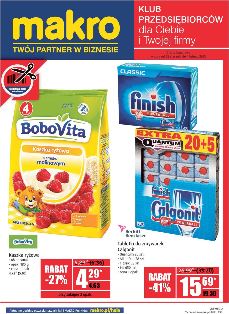 Tabletki do zmywarek Calgonit Quantum 20 szt. All in One 28 szt. Classic 38 szt. Żel 650 ml -41% 26. (33.