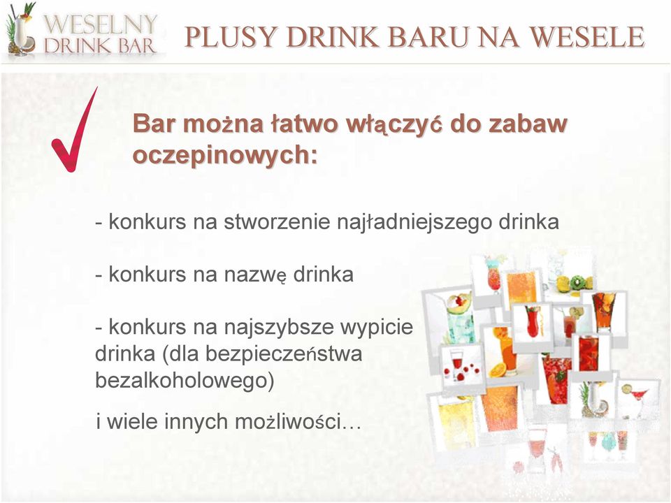 drinka - konkurs na nazwę drinka - konkurs na najszybsze