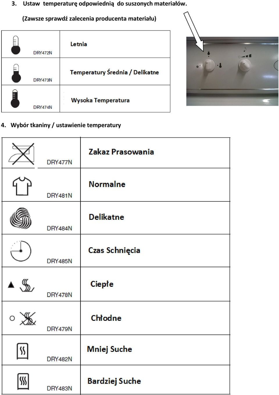 (Zawsze sprawdź zalecenia producenta