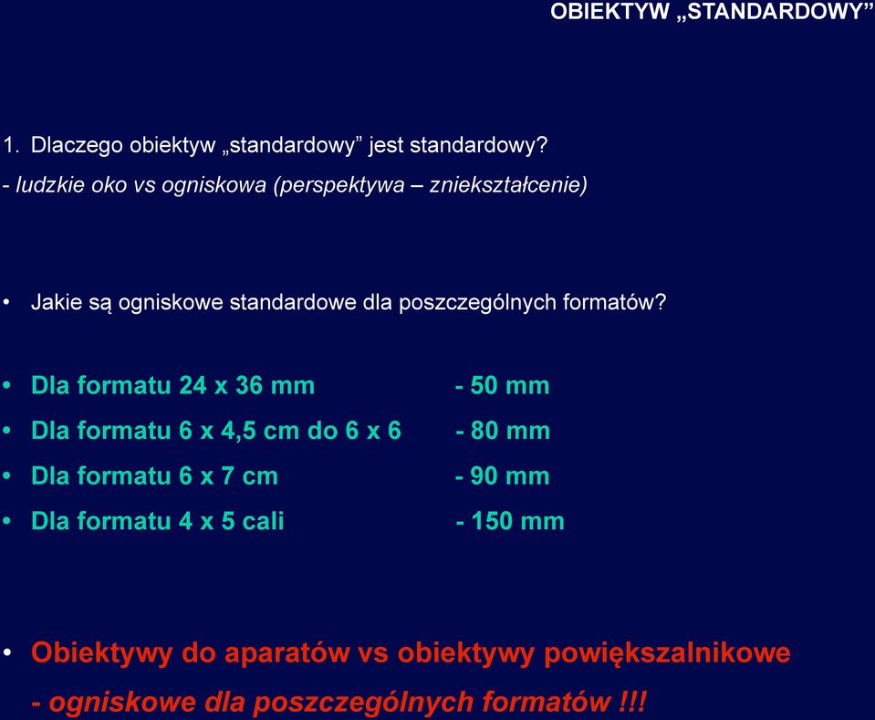 poszczególnych formatów?