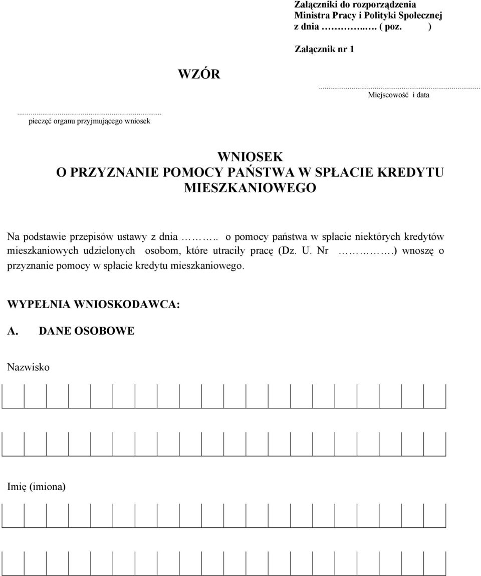 przepisów ustawy z dnia.