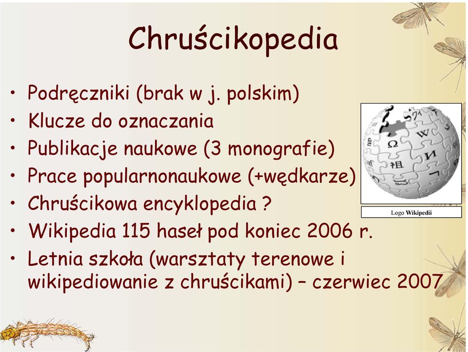 popularnonaukowe (+wędkarze) Chruścikowa encyklopedia?