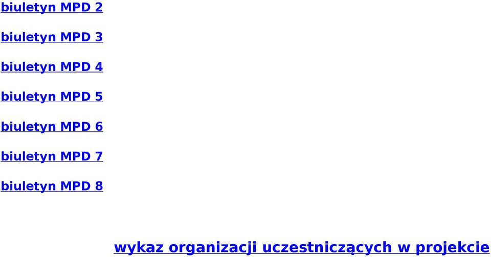 biuletyn MPD 6 biuletyn MPD 7