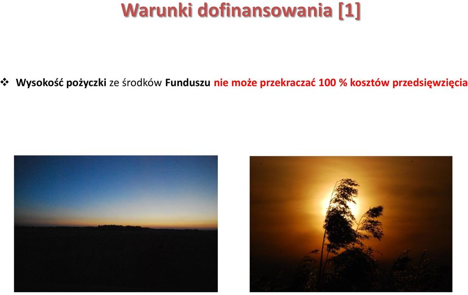 Funduszu nie może
