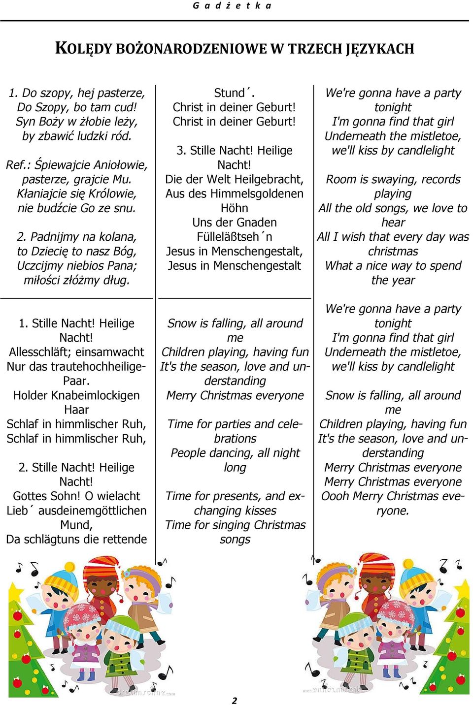 Stille Nacht! Heilige Nacht!
