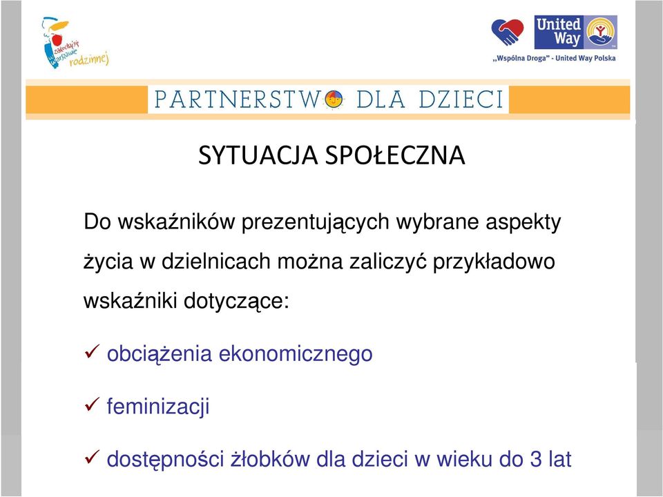 przykładowo wskaźniki dotyczące: obciążenia