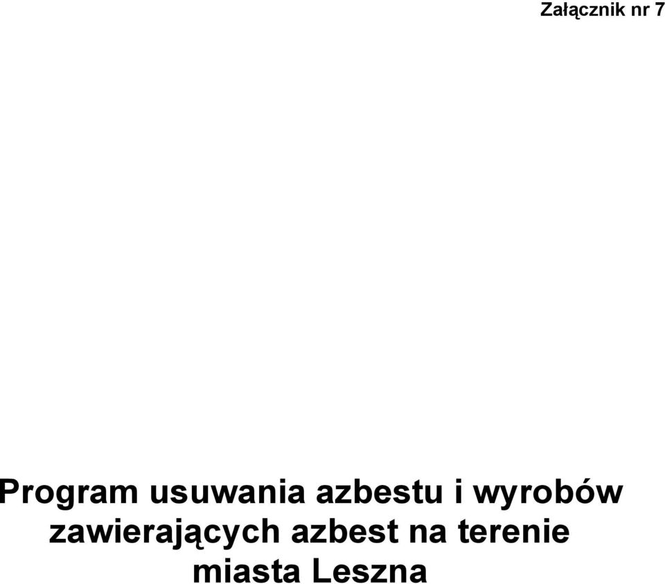 wyrobów zawierających