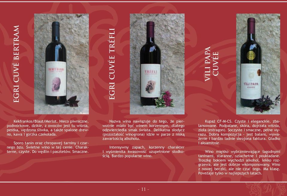Świetne wino w tej cenie. Charakterne, czyste. Do wędlin i pasztetów. Smaczne. Nazwa wina nawiązuje do tego, że pierwotnie miało być winem korzennym, dlatego odzwierciedla smak świata.