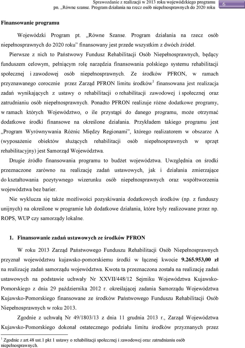 niepełnosprawnych.