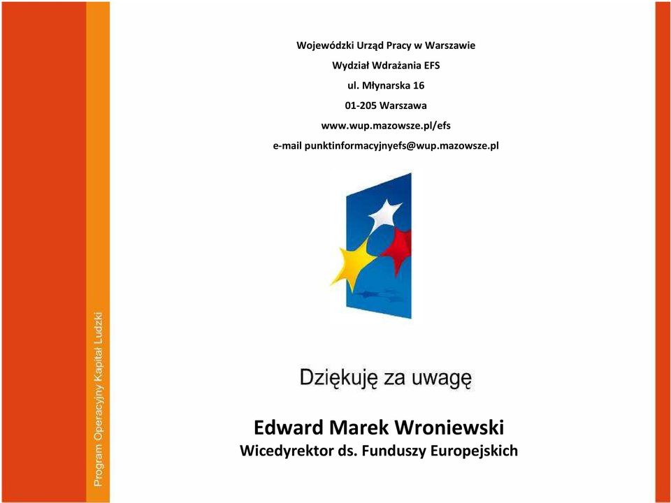 pl/efs e-mail punktinformacyjnyefs@wup.mazowsze.