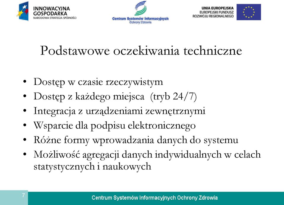 Wsparcie dla podpisu elektronicznego Różne formy wprowadzania danych do