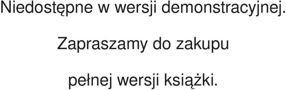 Zapraszamy do zakupu