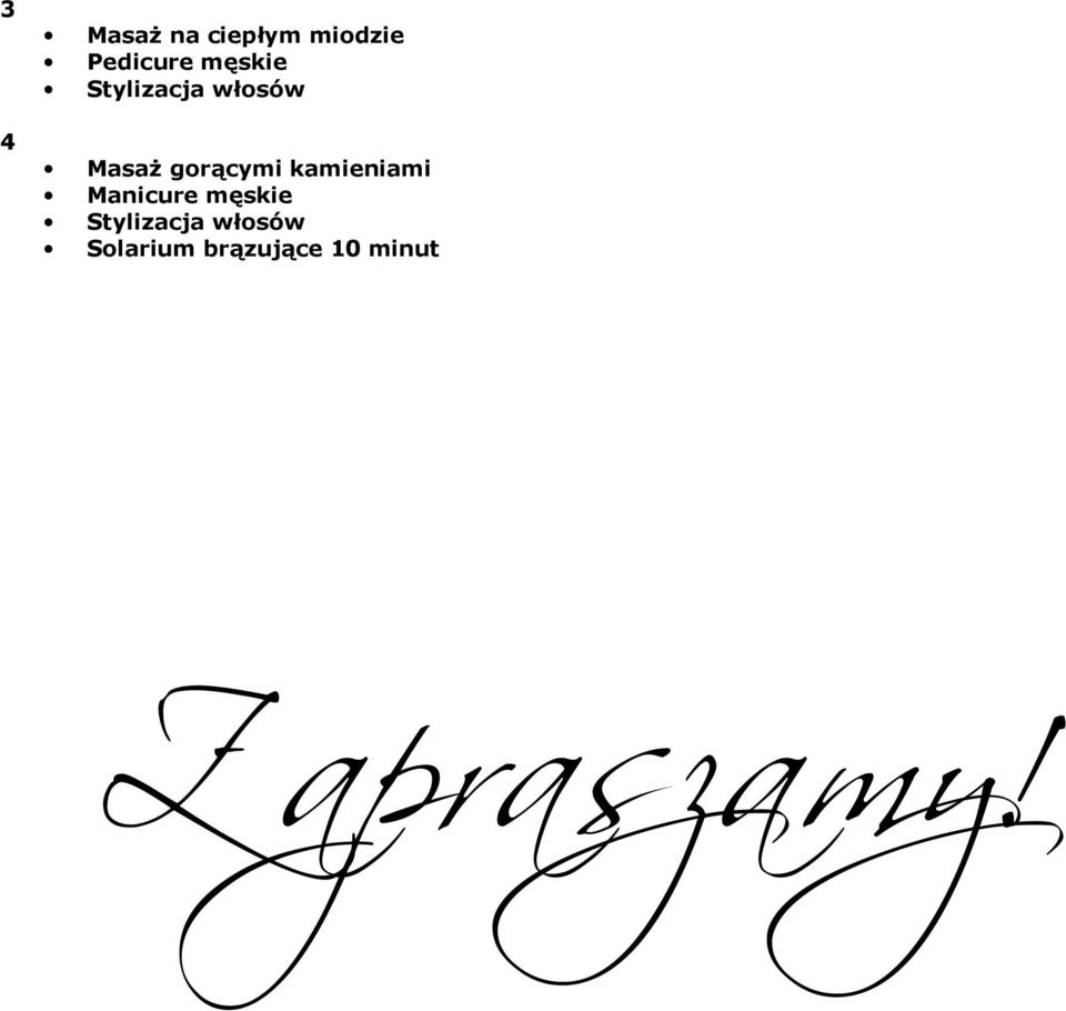 gorącymi kamieniami Manicure
