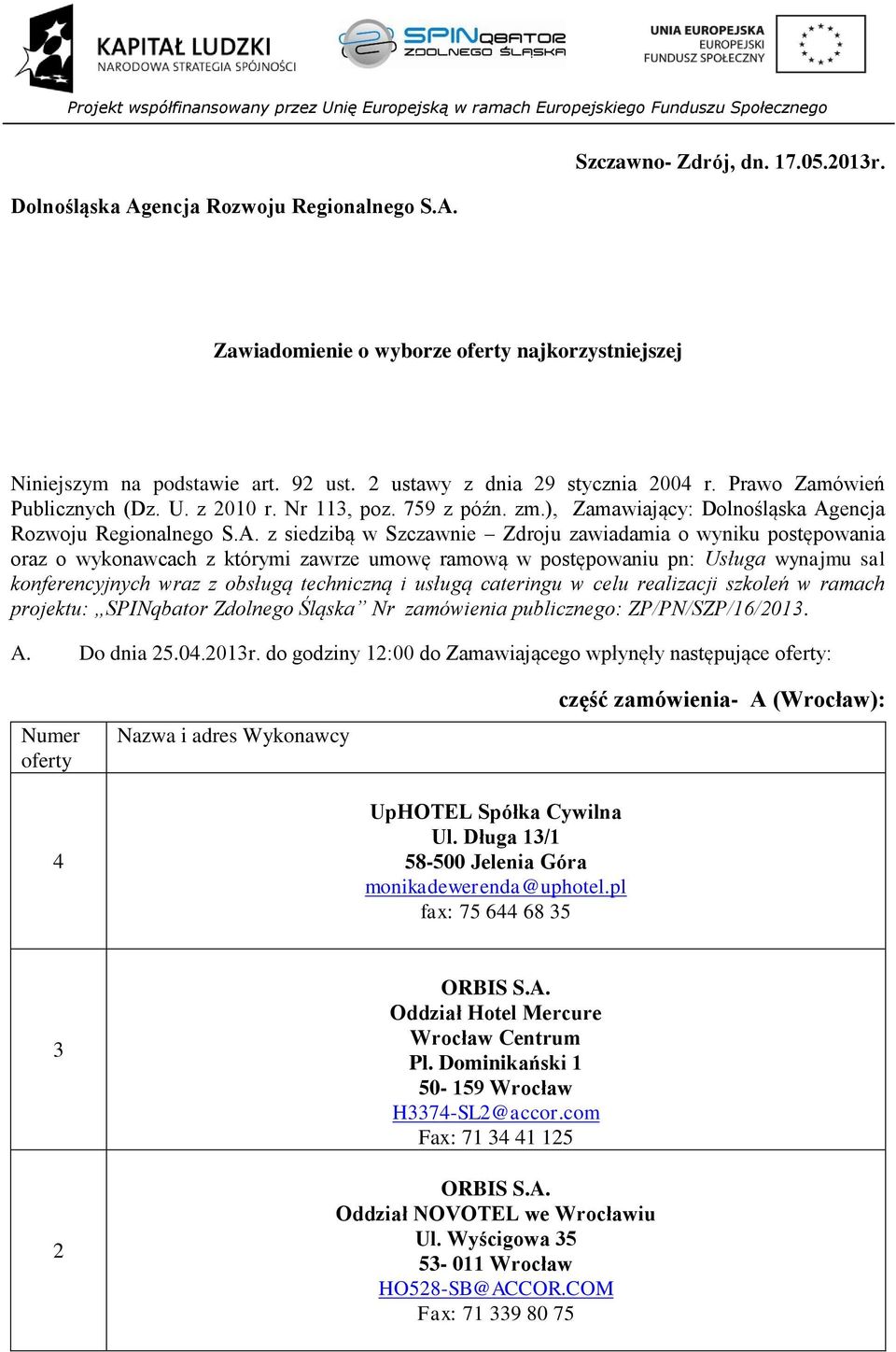 encja Rozwoju Regionalnego S.A.