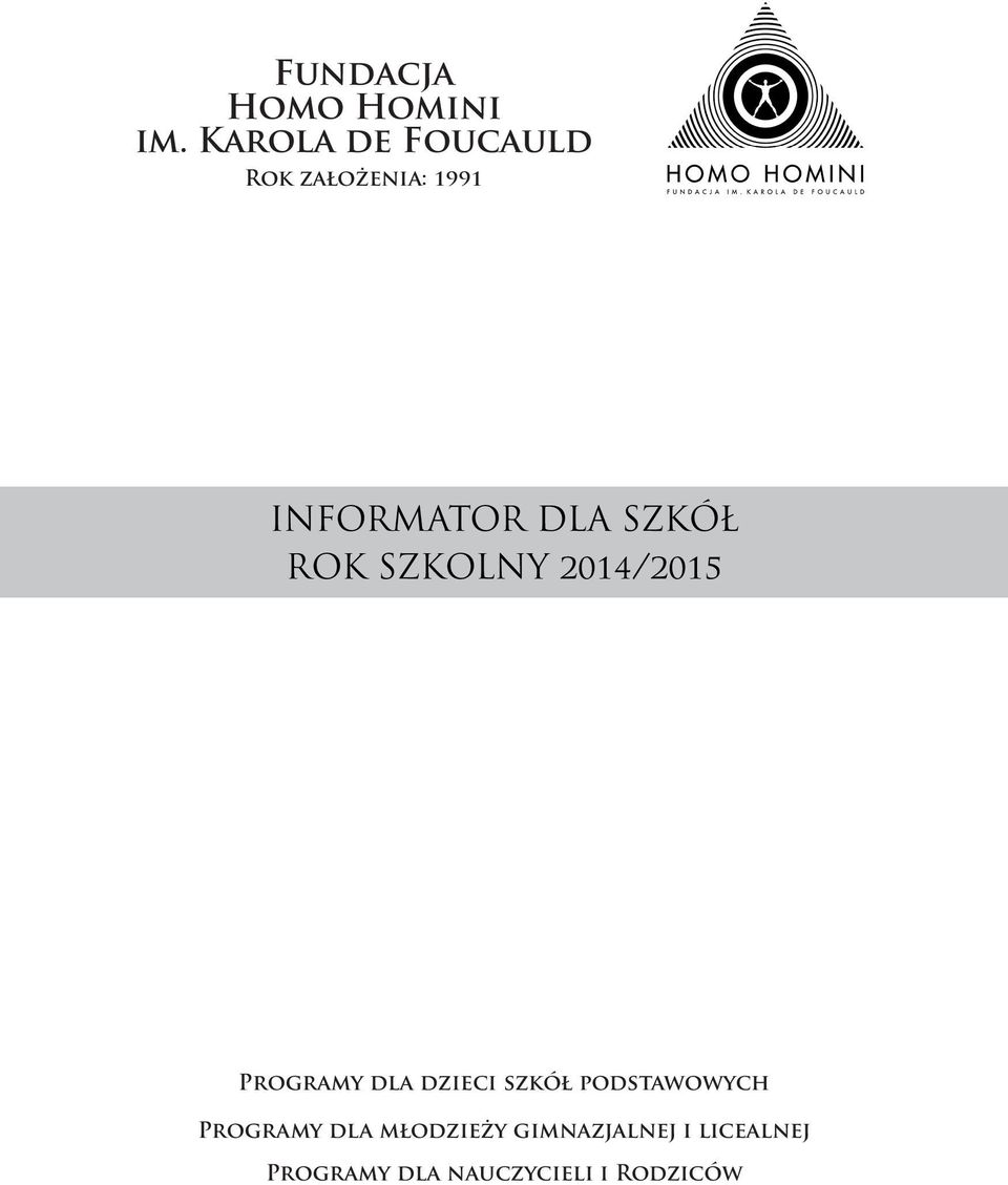 szkół podstawowych Programy dla młodzieży