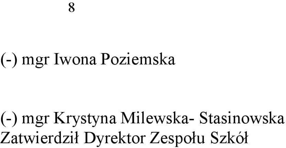 Krystyna Milewska-