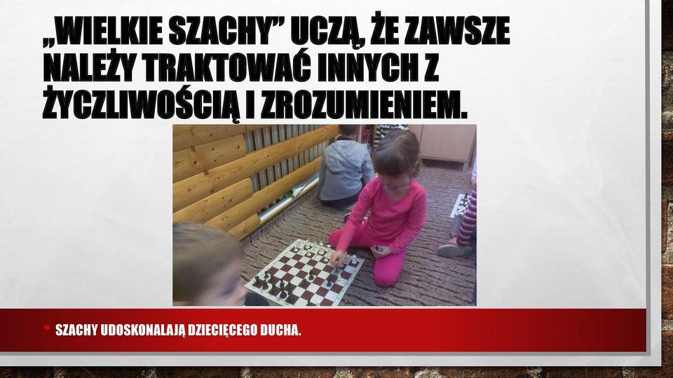 ŻYCZLIWOŚCIĄ I ZROZUMIENIEM.
