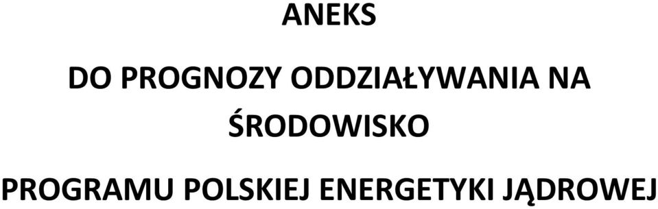 ŚRODOWISKO PROGRAMU