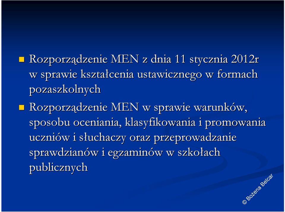 warunków, w, sposobu oceniania, klasyfikowania i promowania uczniów w i