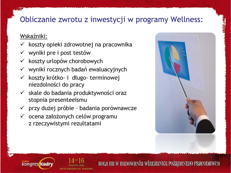 i długo- terminowej niezdolności do pracy skale do badania produktywności oraz stopnia presenteeismu