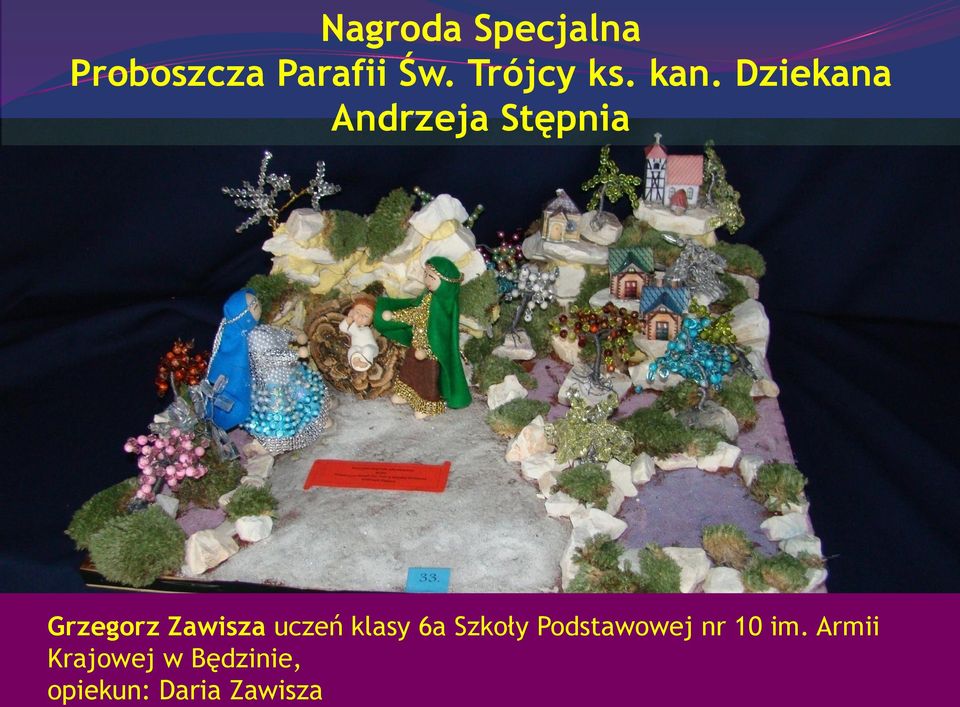 Dziekana Andrzeja Stępnia Grzegorz Zawisza uczeń