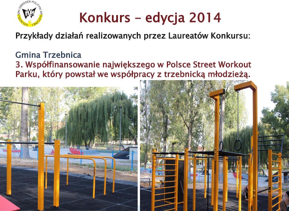 Współfinansowanie największego w Polsce Street