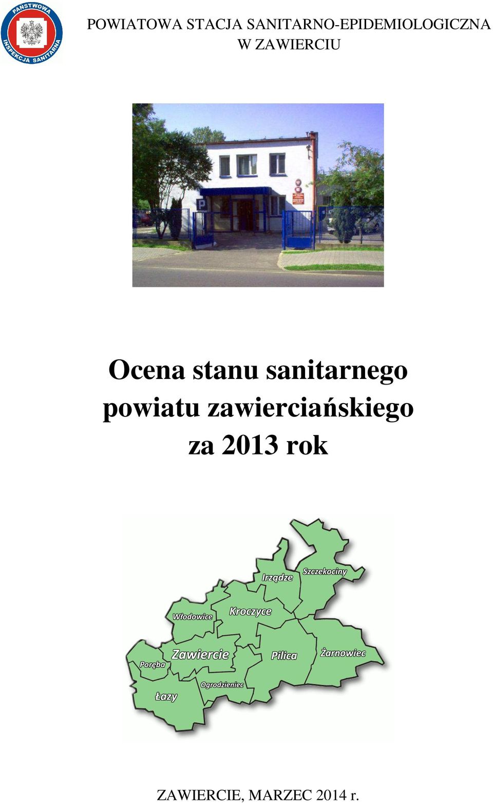 ZAWIERCIU Ocena stanu sanitarnego