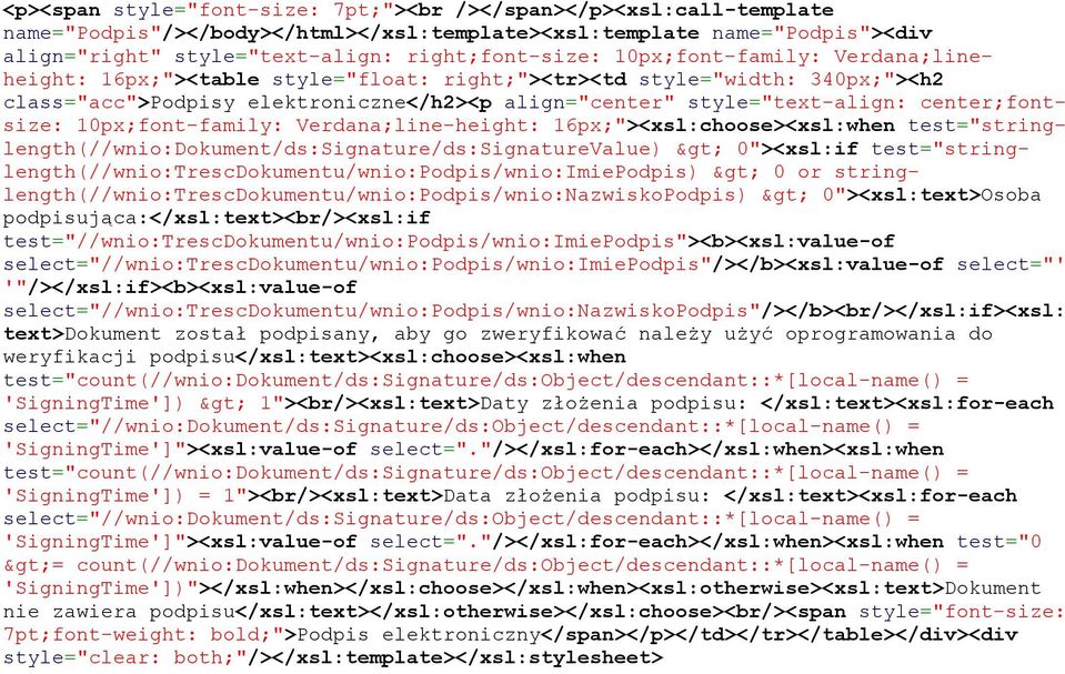 10px;font-family: Verdana;line-height: 16px;"><xsl:choose><xsl:when test="stringlength(//wnio:dokument/ds:signature/ds:signaturevalue) > 0"><xsl:if
