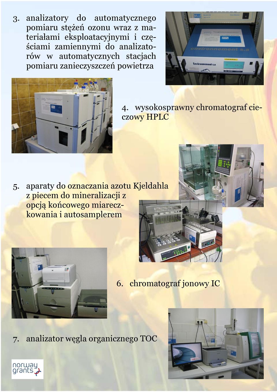 wysokosprawny chromatograf cieczowy HPLC 5.