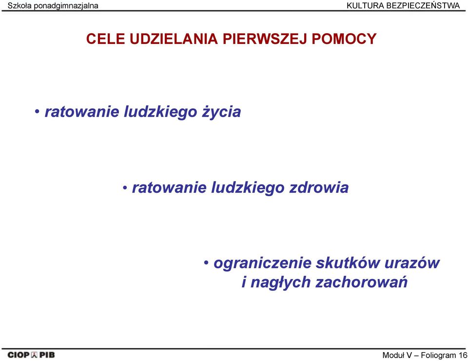 życia ratowanie ludzkiego zdrowia