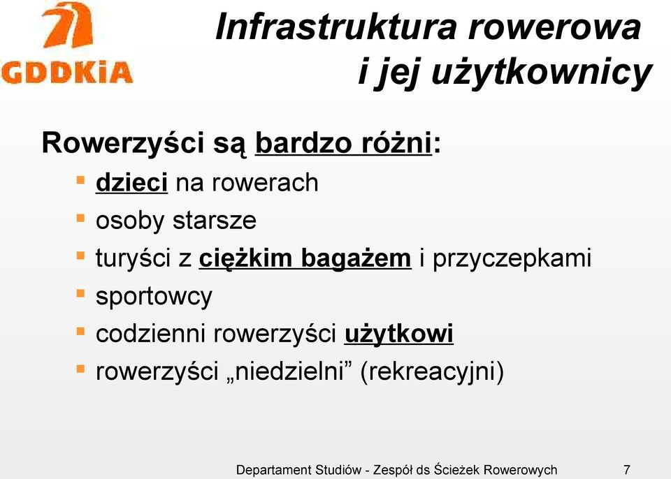 sportowcy codzienni rowerzyści użytkowi rowerzyści