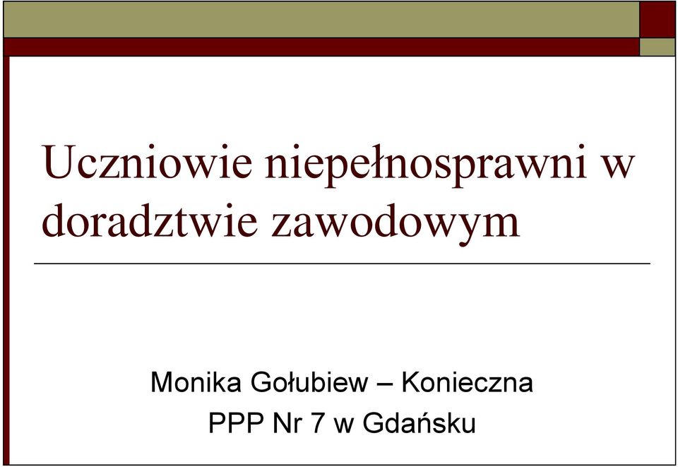 doradztwie zawodowym