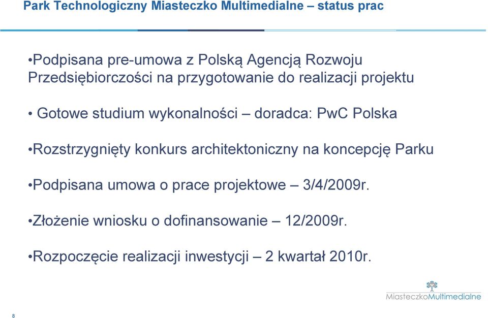 Polska Rozstrzygnięty konkurs architektoniczny na koncepcję Parku Podpisana umowa o prace projektowe