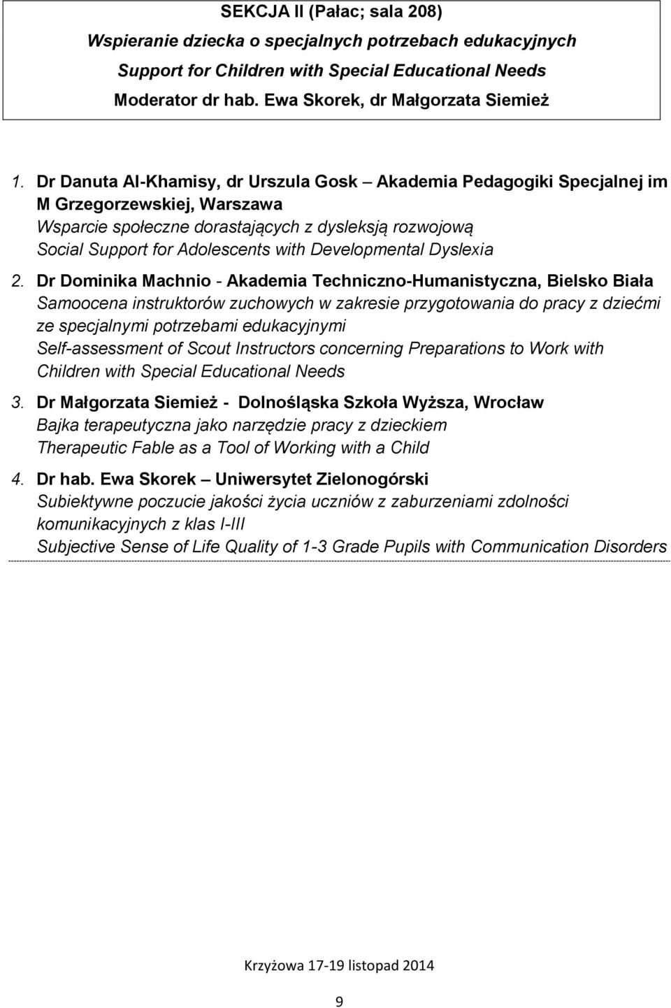 Developmental Dyslexia 2.