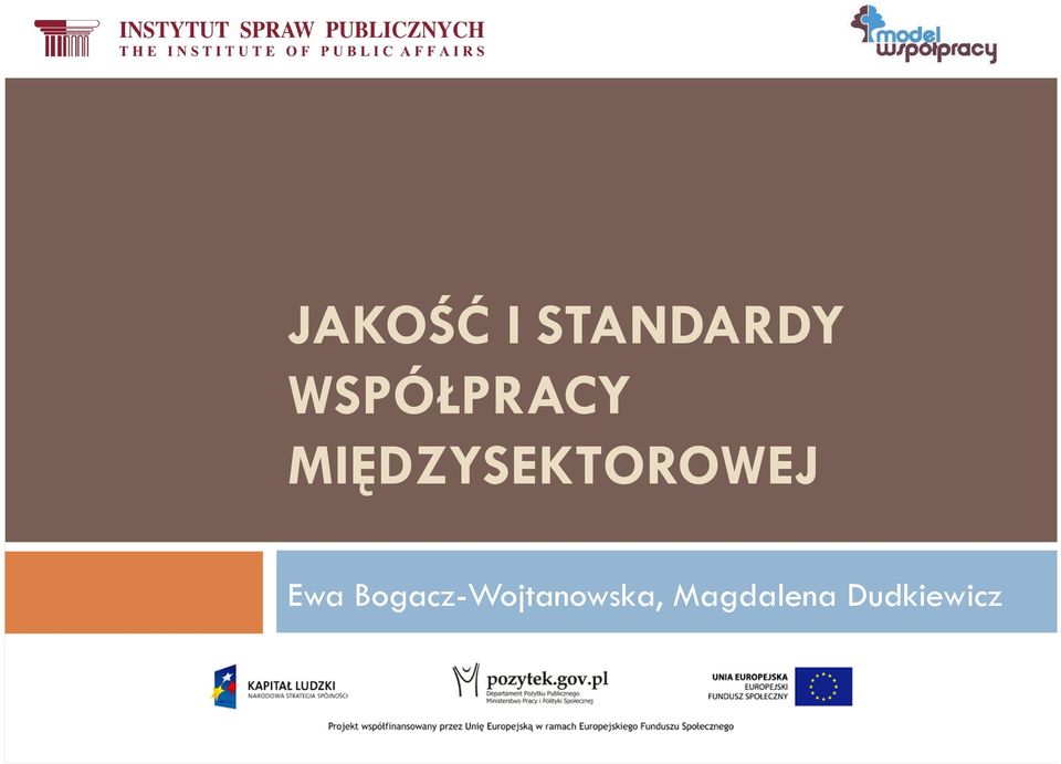 MIĘDZYSEKTOROWEJ Ewa