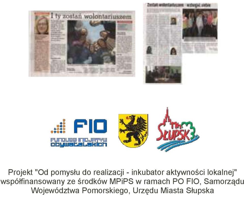 współfinansowany ze środków MPiPS w ramach