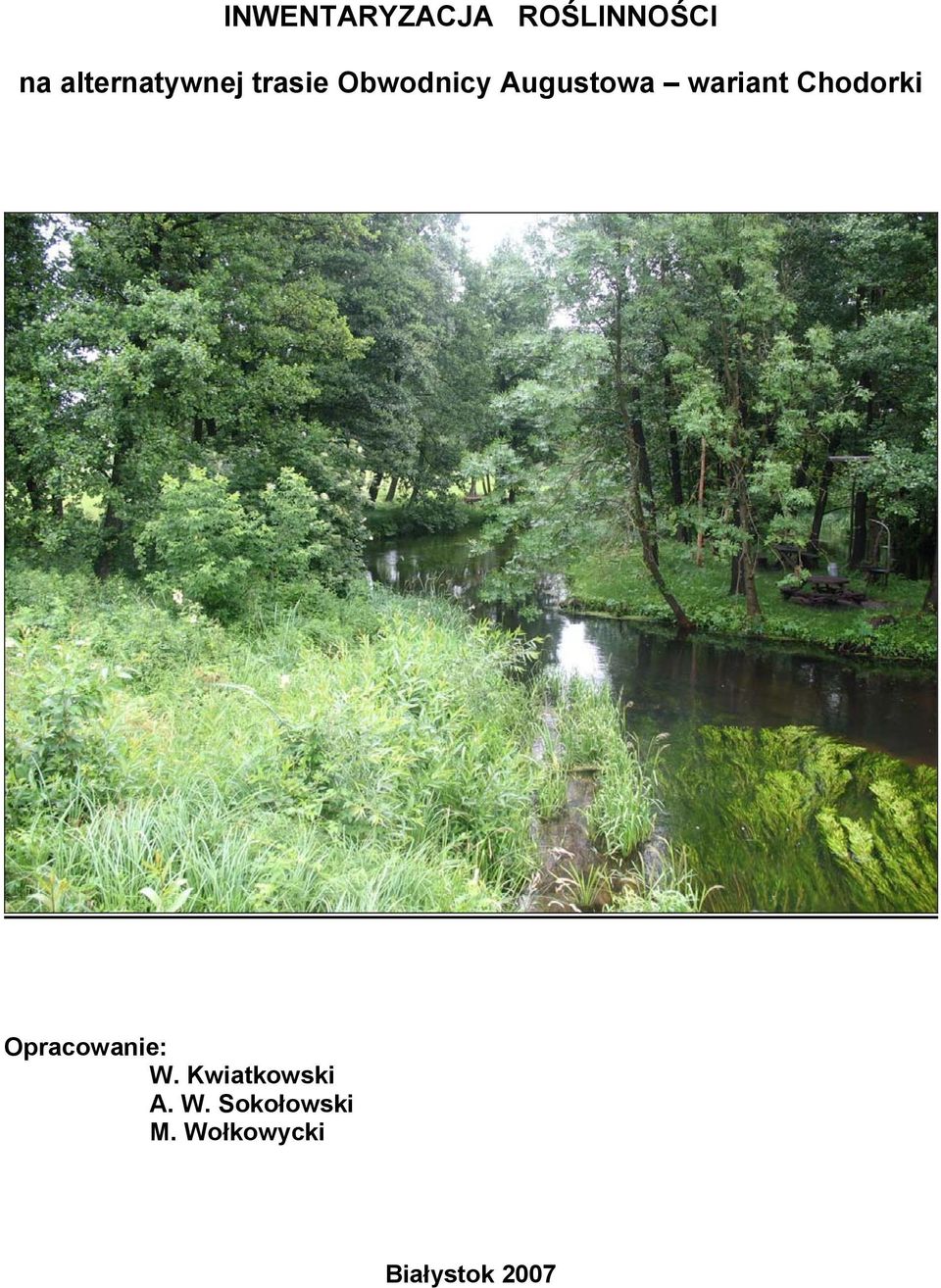 wariant Chodorki Opracowanie: W.