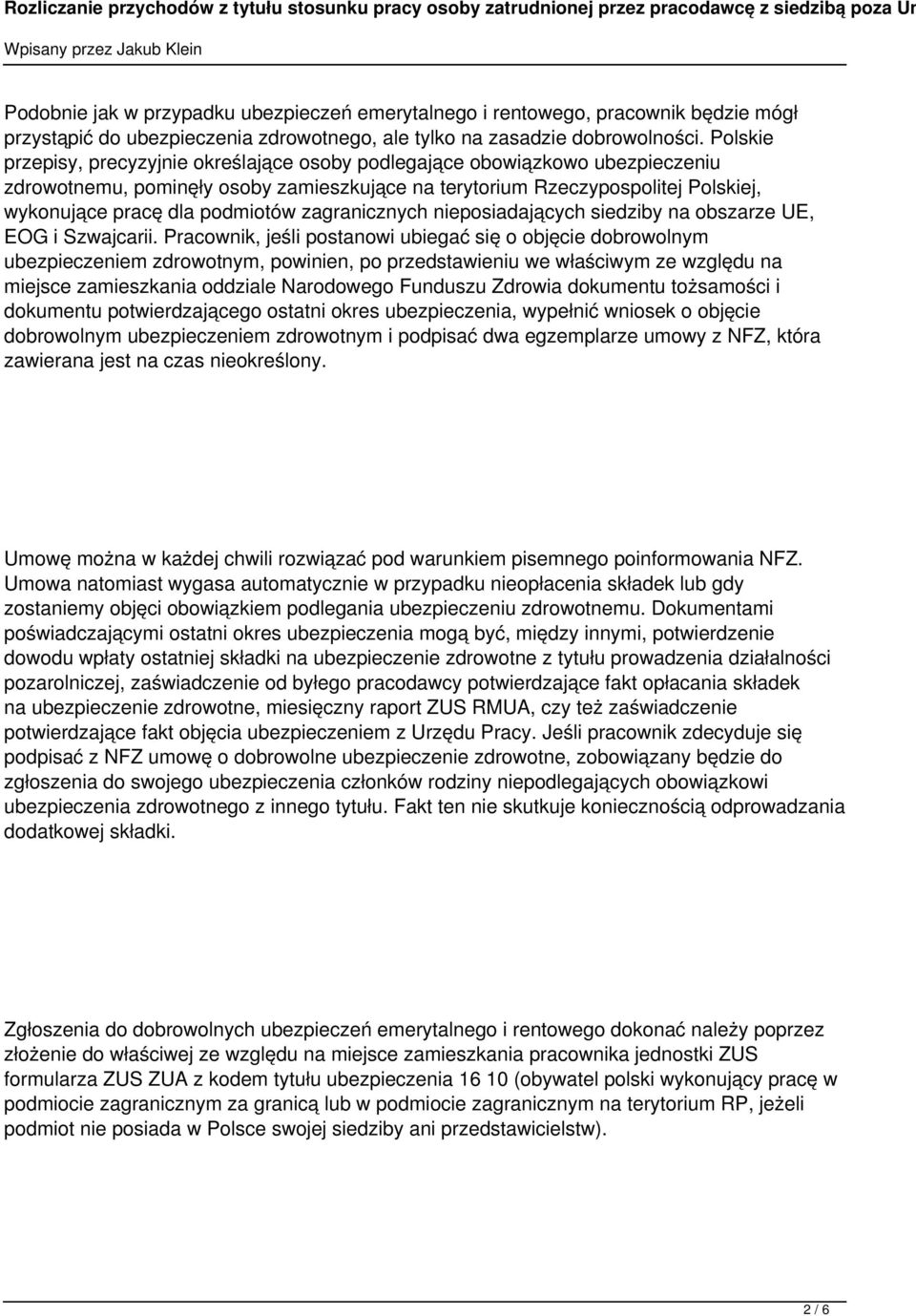 zagranicznych nieposiadających siedziby na obszarze UE, EOG i Szwajcarii.