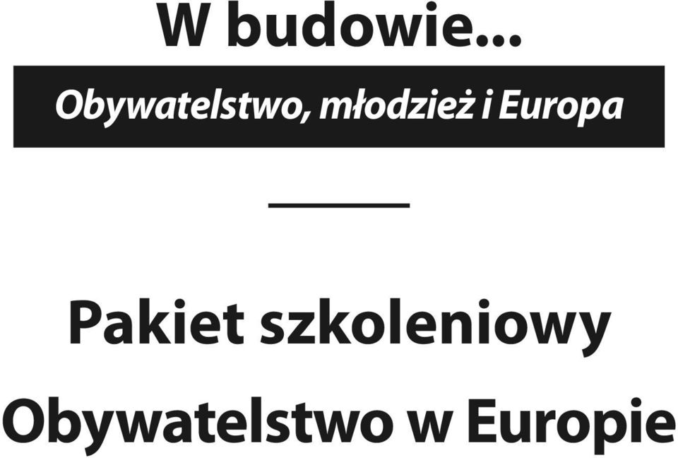 młodzież i Europa