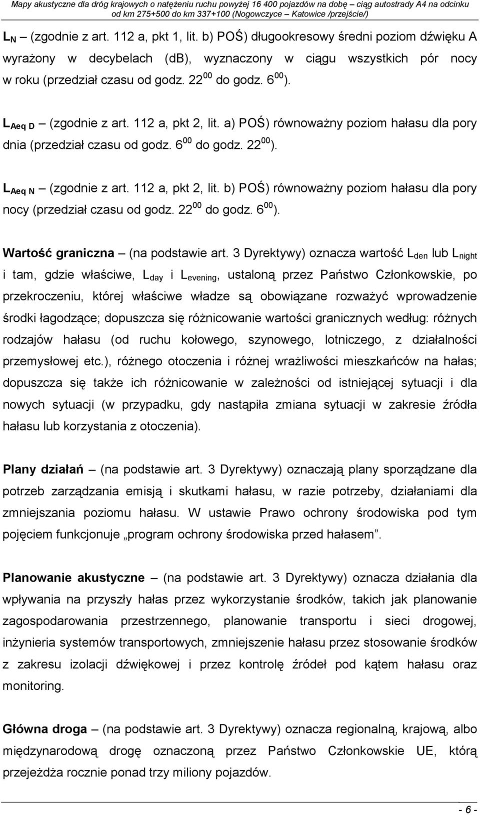 22 00 do godz. 6 00 ). Wartość graniczna (na podstawie art.