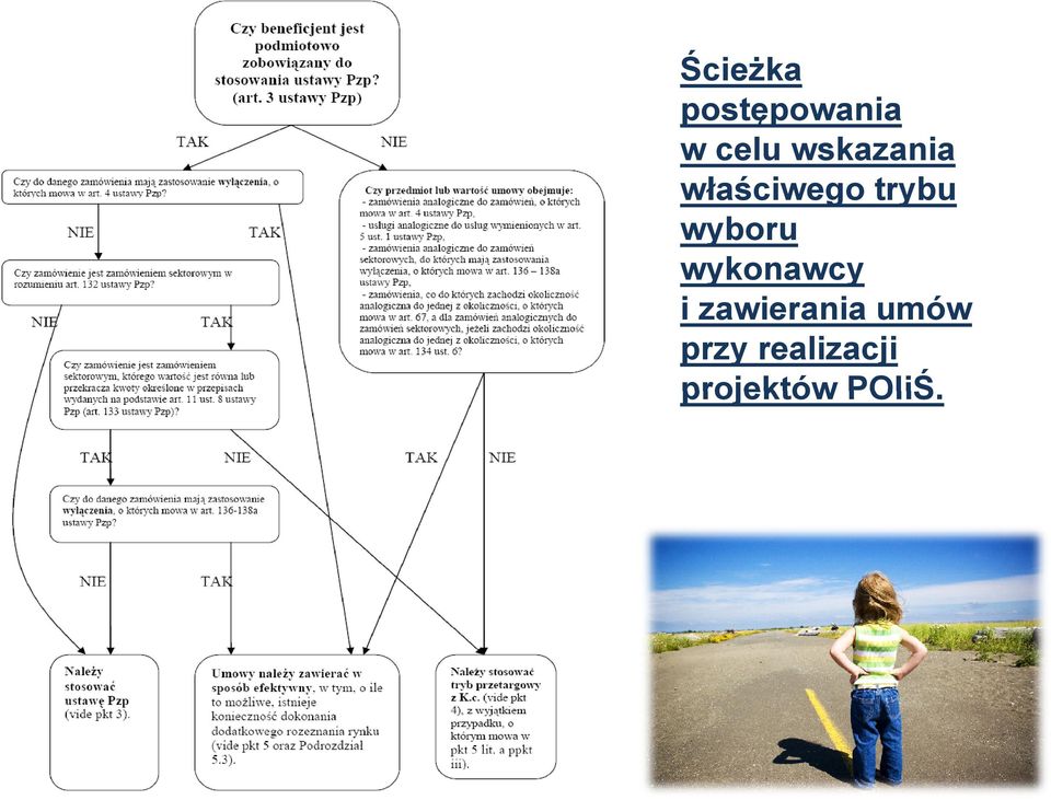 realizacji projektów POIiŚ.