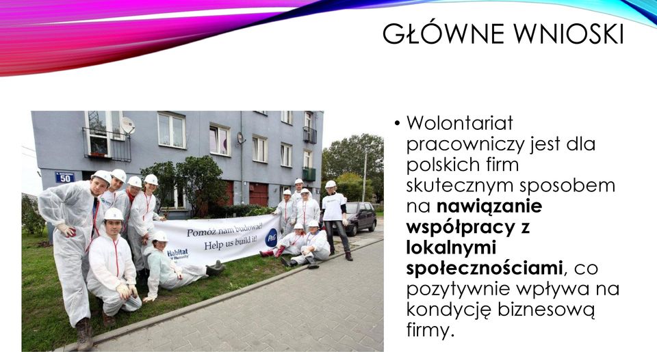 nawiązanie współpracy z lokalnymi