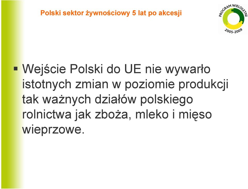 tak ważnych działów polskiego