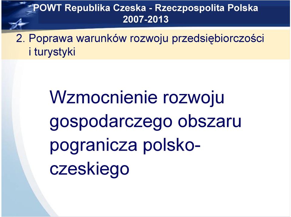 Poprawa warunków rozwoju przedsiębiorczości i