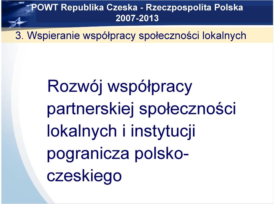 Wspieranie współpracy społeczności lokalnych