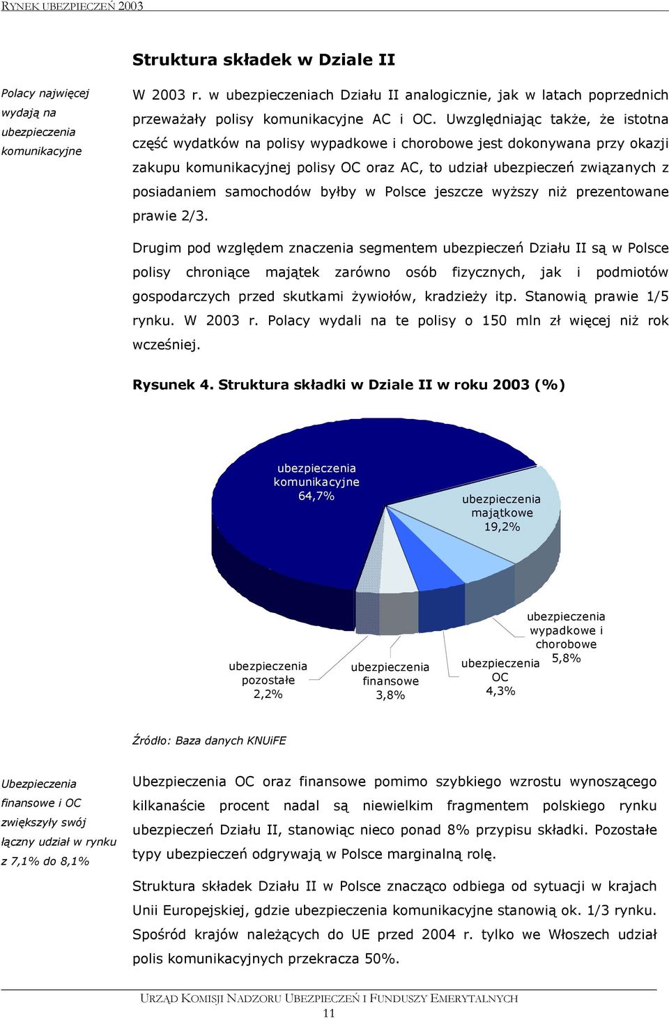 samochodów byłby w Polsce jeszcze wyższy niż prezentowane prawie 2/3.