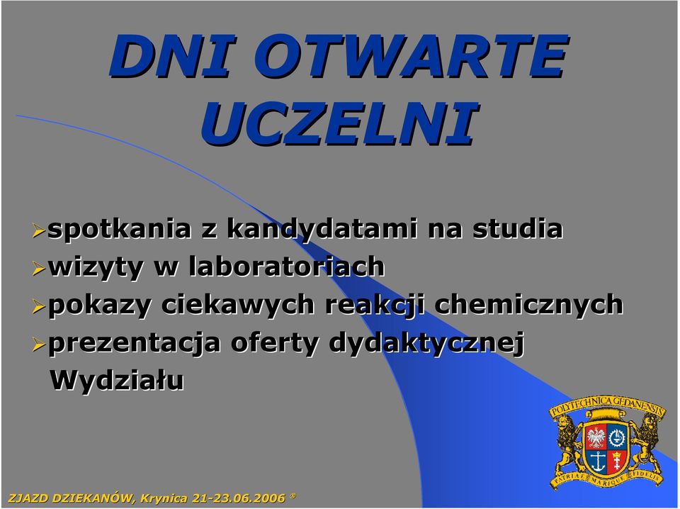 laboratoriach pokazy ciekawych reakcji